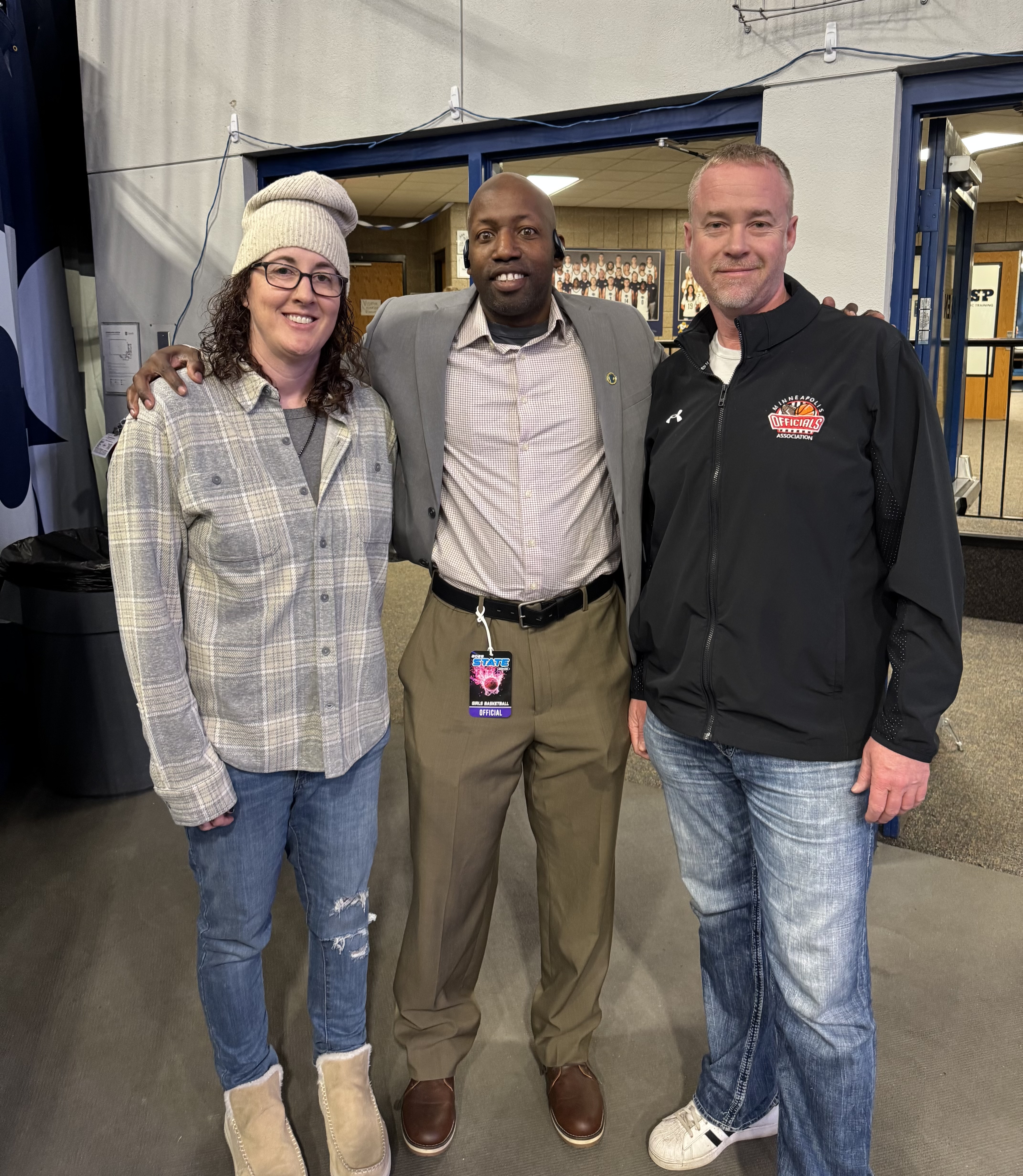 Heidi, Carlton and Zach from Hammer Sports Officials