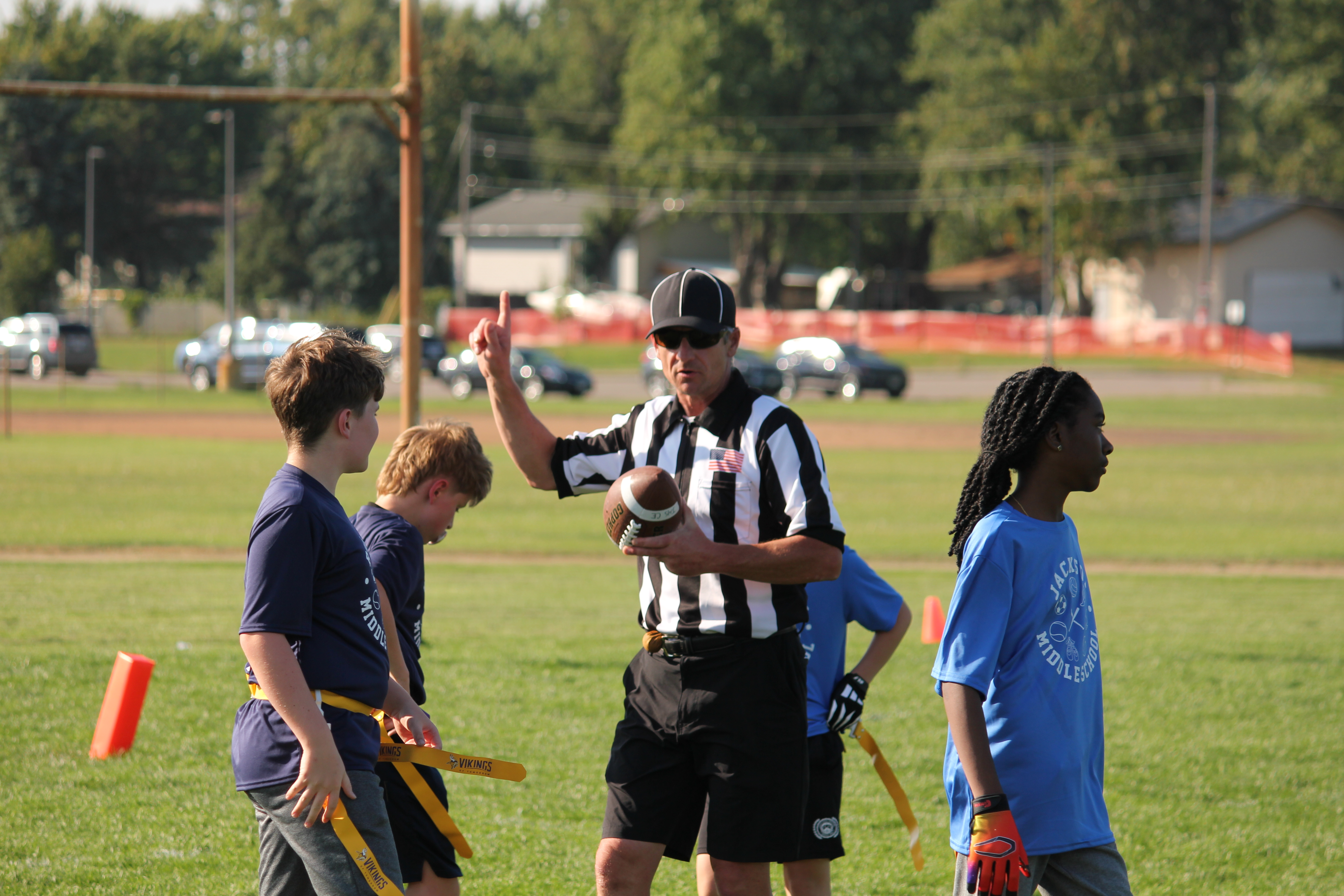 Hammer Sports officials at a sporting event